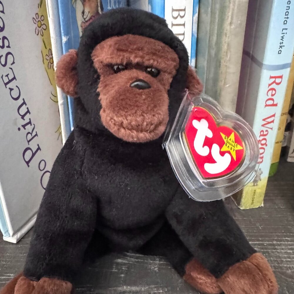 Rare and Vintage Congo Ty Beanie Baby (with errors)!